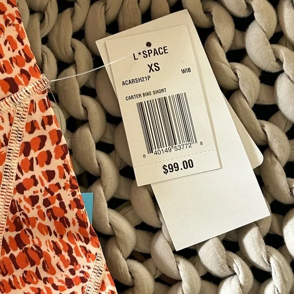 L*Space 🆕 Carter Bike Short-Size XS - Picture 2 of 7